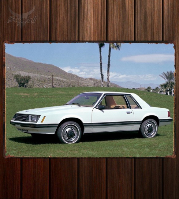 Металлическая табличка Mustang Coupe 459 Металлическая табличка Mustang Coupe 459